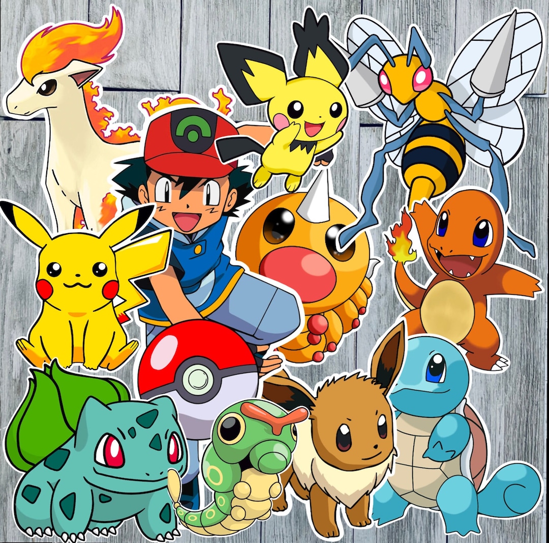 LINE recibe un nuevo pack de pegatinas de Pokémon llamado Pokémon