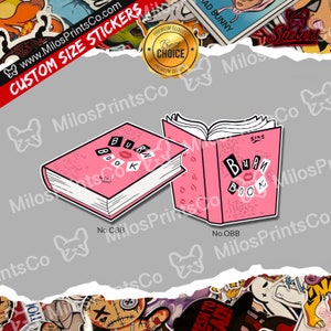Burn Book Sticker for Sale by LisaDylanArt