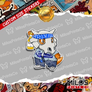 Homie Ese Cubone Sticker | Cubone x Gangster Sticker | Cholo Vinyl Diecut Sticker