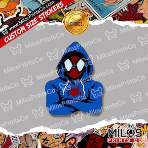 Superhero Inspired Sticker | Superhero Vinyl Diecut Sticker Decal | Waterbottle Notepad Scrapbook Sticker