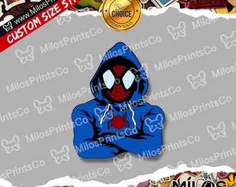 Superheld inspirierte Aufkleber | Superheld Vinyl Diecut Aufkleber | Wasserflasche Notizblock Scrapbook Sticker