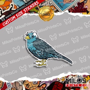 Bernie Bird Stickers | Bernie 2020 sticker | Diecut Bernie sticker | Feel The Burn | 2024 Bernie mittens