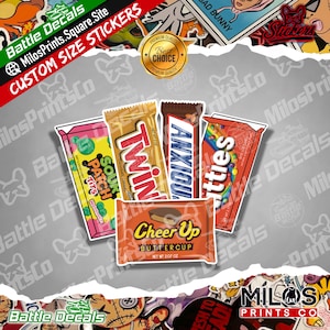 Adult Parody Candy Vinyl Sticker | Mints Vinyl Sticker | Cartoon Candy Decal