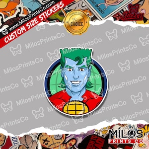 Planet Hero Sticker | Planeteers Vinyl Diecut Stickers