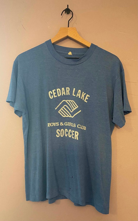 Vintage 80's Cedar Lake Boys and Girls Club Soccer