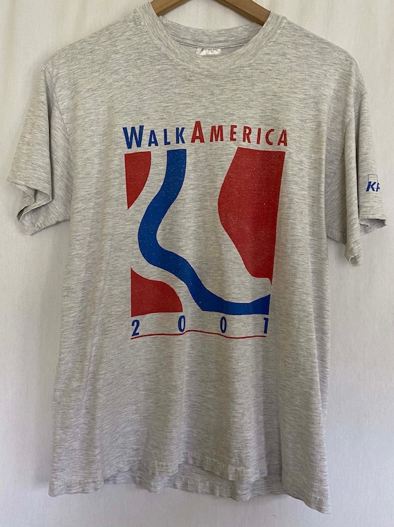 Vintage 2001 Walk America March of Dimes Graphic T