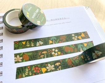 Forest Floor Washi Tape | For Planners, Bullet Journals, and Crafts