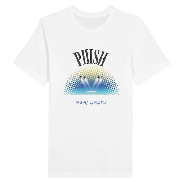 PHISH Sphere Las Vegas Camiseta Unisex en Múltiples Colores