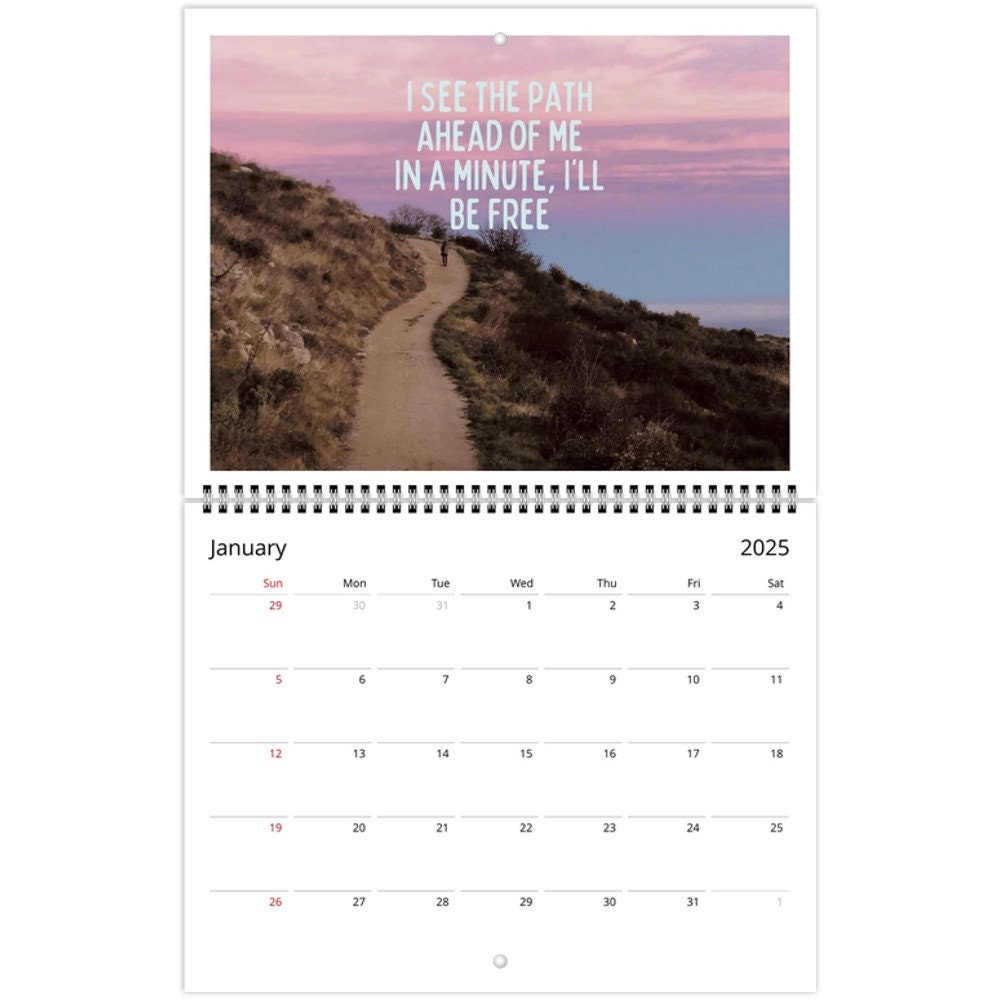 PHISH 2025 Wall Calendar Horizontal - Etsy