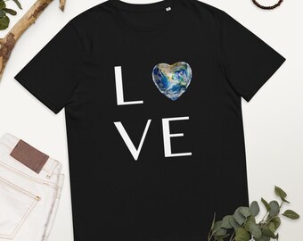 Love Earth - Unisex organic cotton t-shirt