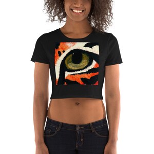 Tiger Eye Womens Crop Tee image 1