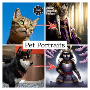 Pet Portrait - Digital Download