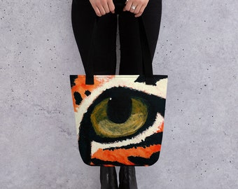 Tiger Eye - Tote bag
