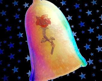 Enchanted Rose Holographic Sticker