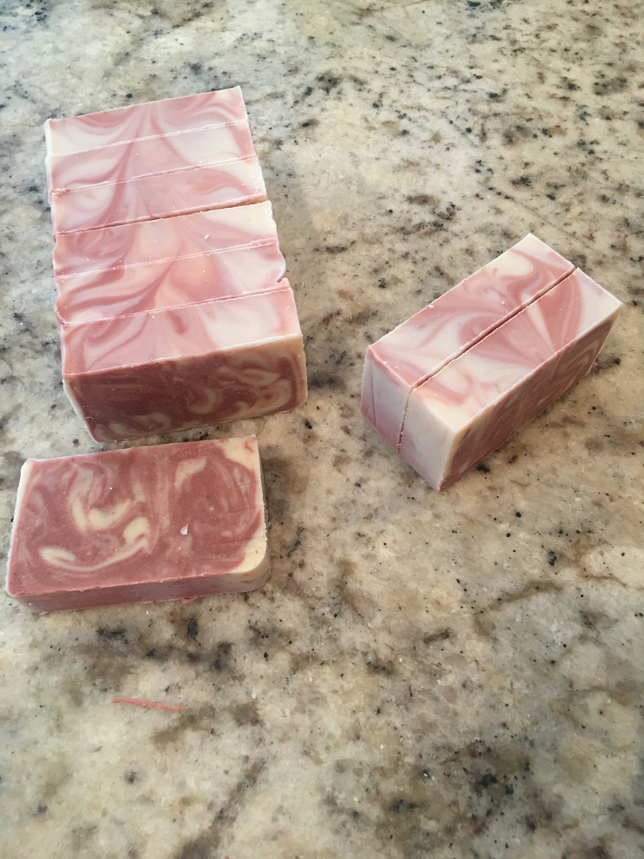 Rose Kaolin Clay Soap Unscented Rose Facial Bar All Natural | Etsy