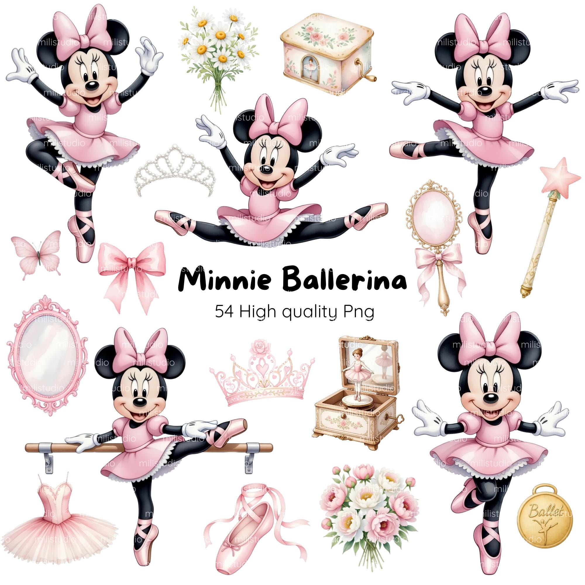 Minnie mouse ballet - Etsy 日本