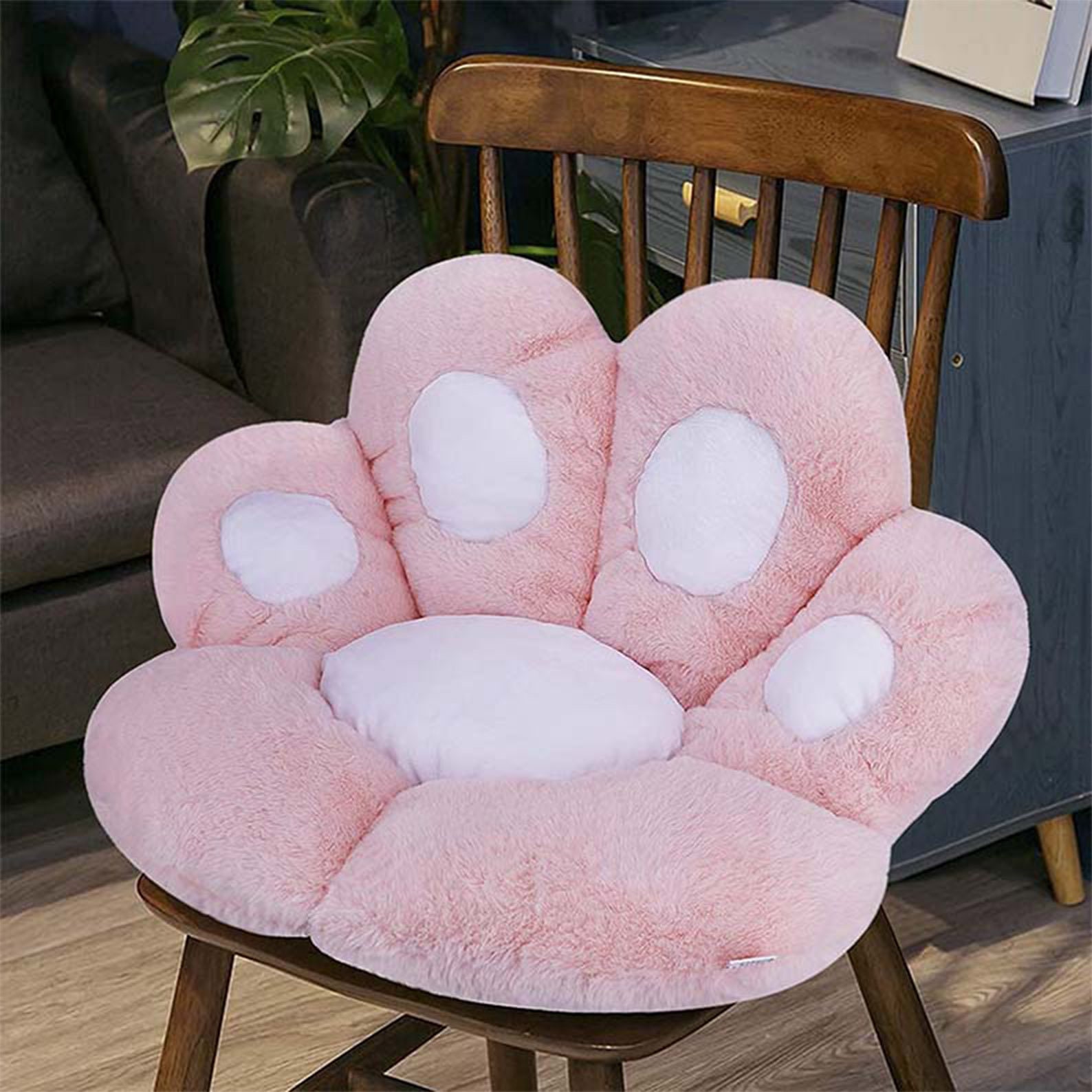 Cute Seat Cushion Cat Paw Shape Lazy Sofa Bear's Paw Etsy