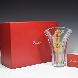 Baccarat crystal vase - Etsy 日本