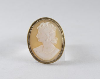 スターリングシルバー925メキシコアステカ動物酸化ペンダント/ブローチ