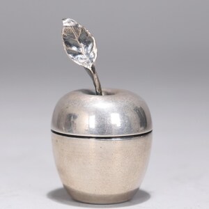 Tiffany & Co. Apple Sterling Silver Trinket Box - Etsy