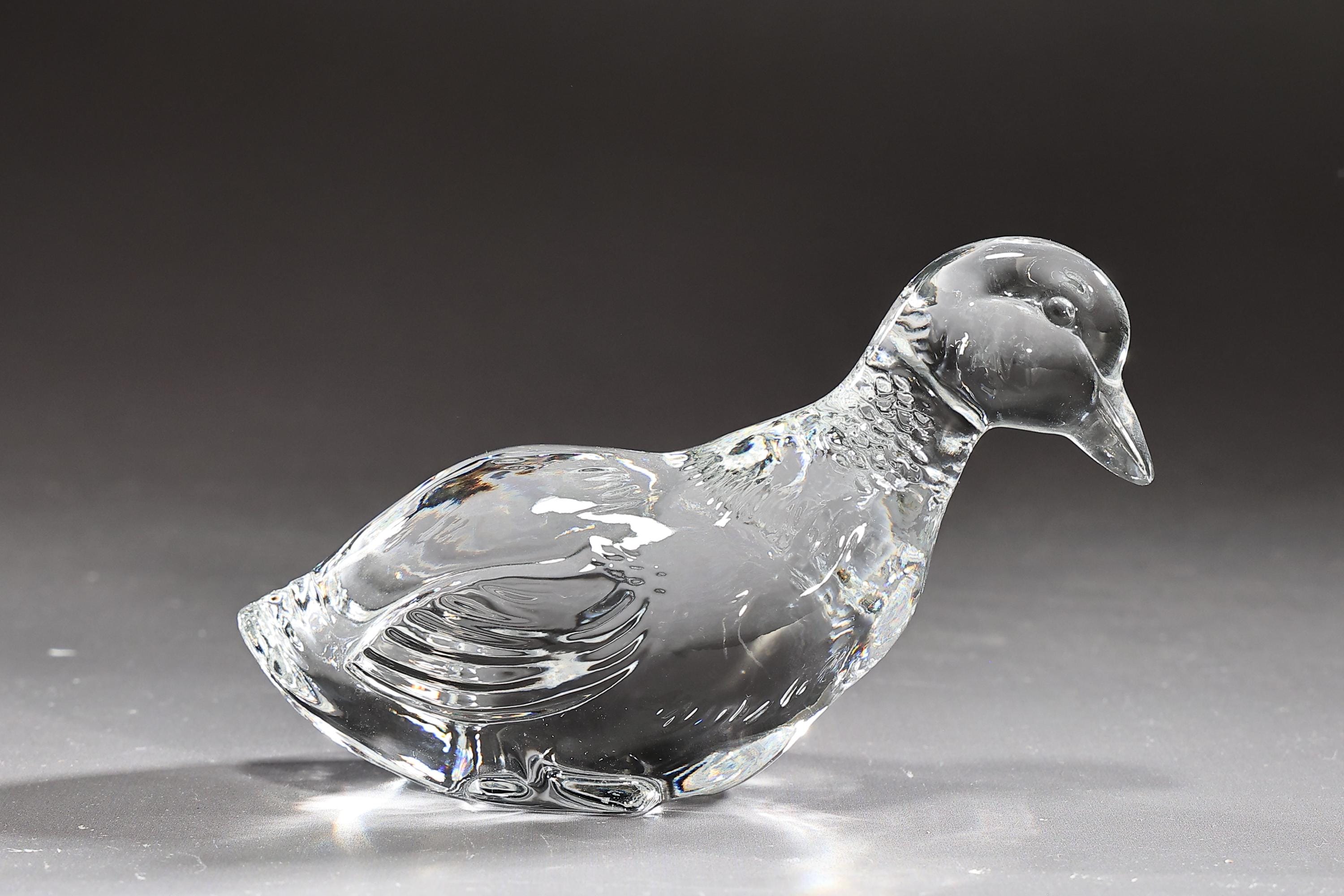 Baccarat Duck - Etsy