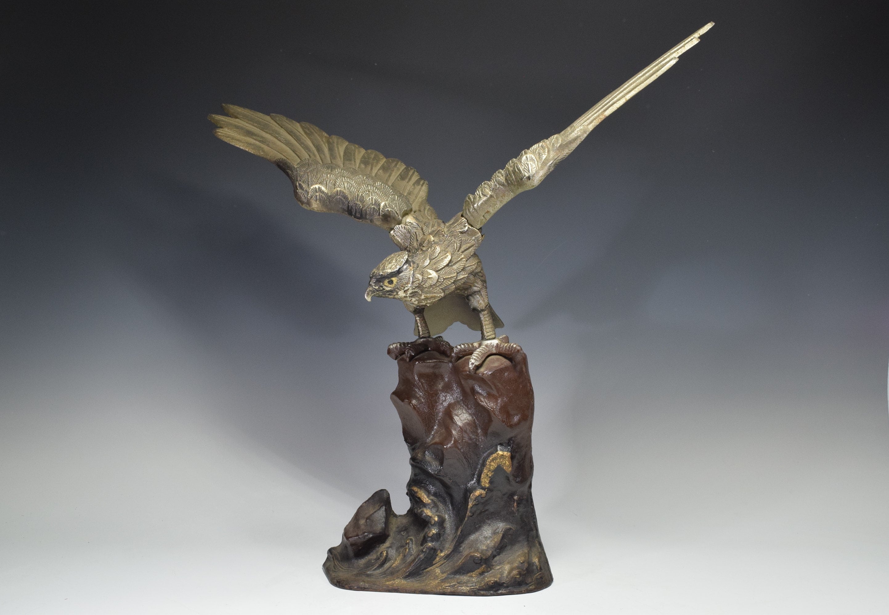 とんぼ（美人画・A2サイズ） Vintage Collection Japanese Style Large Eagle Iron Metal