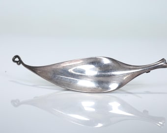 Sterling Denmark Georg Jensen Torun Mobius Pendant 2004 on