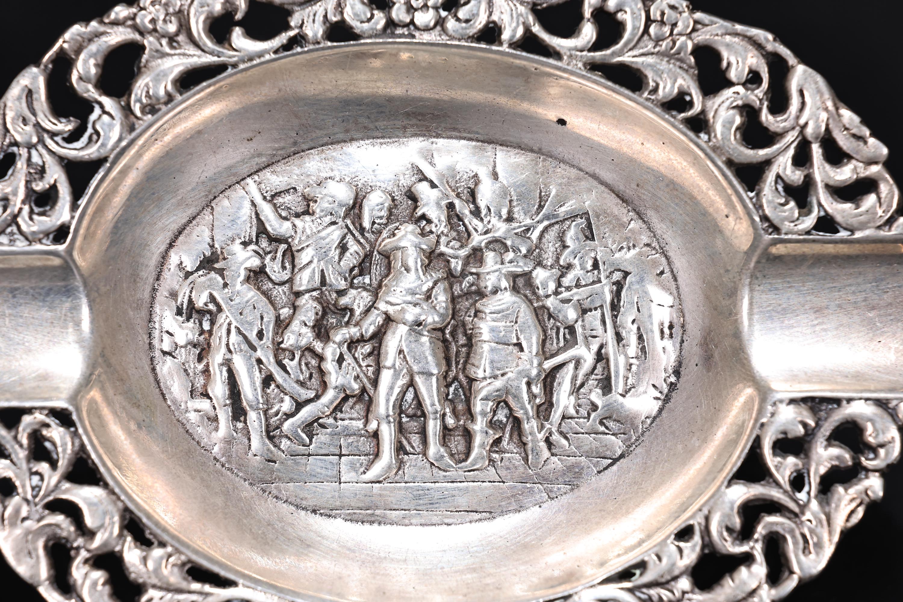 ヴィンテージ オランダ製 スターリングシルバー 灰皿 皿 ボウル