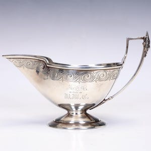 Gorham Sterling Silver &quot;Medallion &quot;Sauceboat