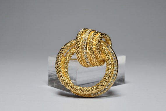 Vintage Collection Gold Tone Christian Dior 1970s… - image 3