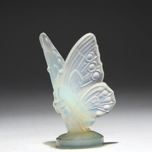 Opalescent Art Glass Butterfly By Sabino France