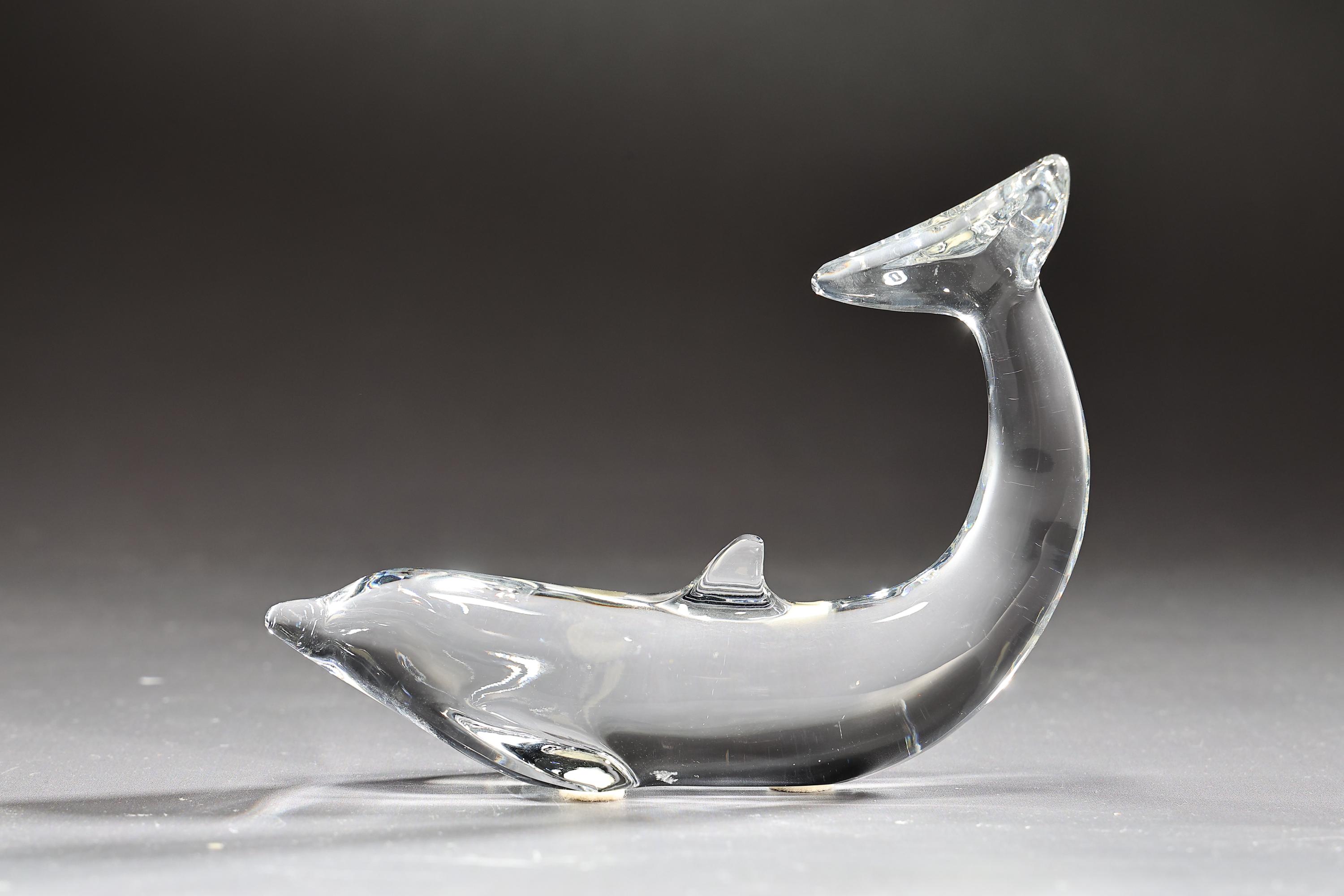 Baccarat Crystal Dolphin - Etsy