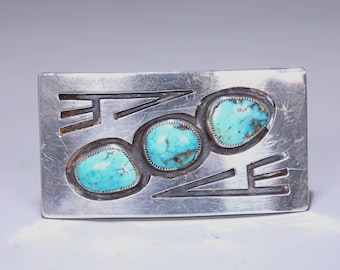 1920s 1930s NAVAJO Third Phase 3 CONCHO BELT Coin Silver Stamped