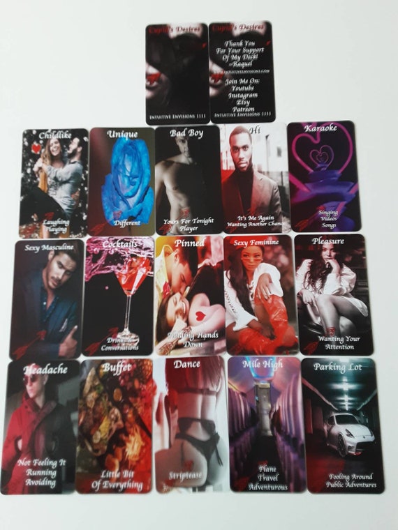 CUPID'S DESIRES Oracle Deck Love Sexual Romance Twin Flames