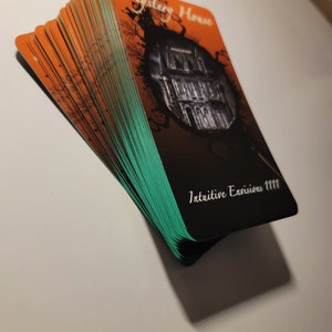 Mystery House Oracle Deck SPECIAL EDITION  Green Gilt-Edge Soulmates Karmic Connection Halloween Tarot Readings-Original Creator-Pre-Order!