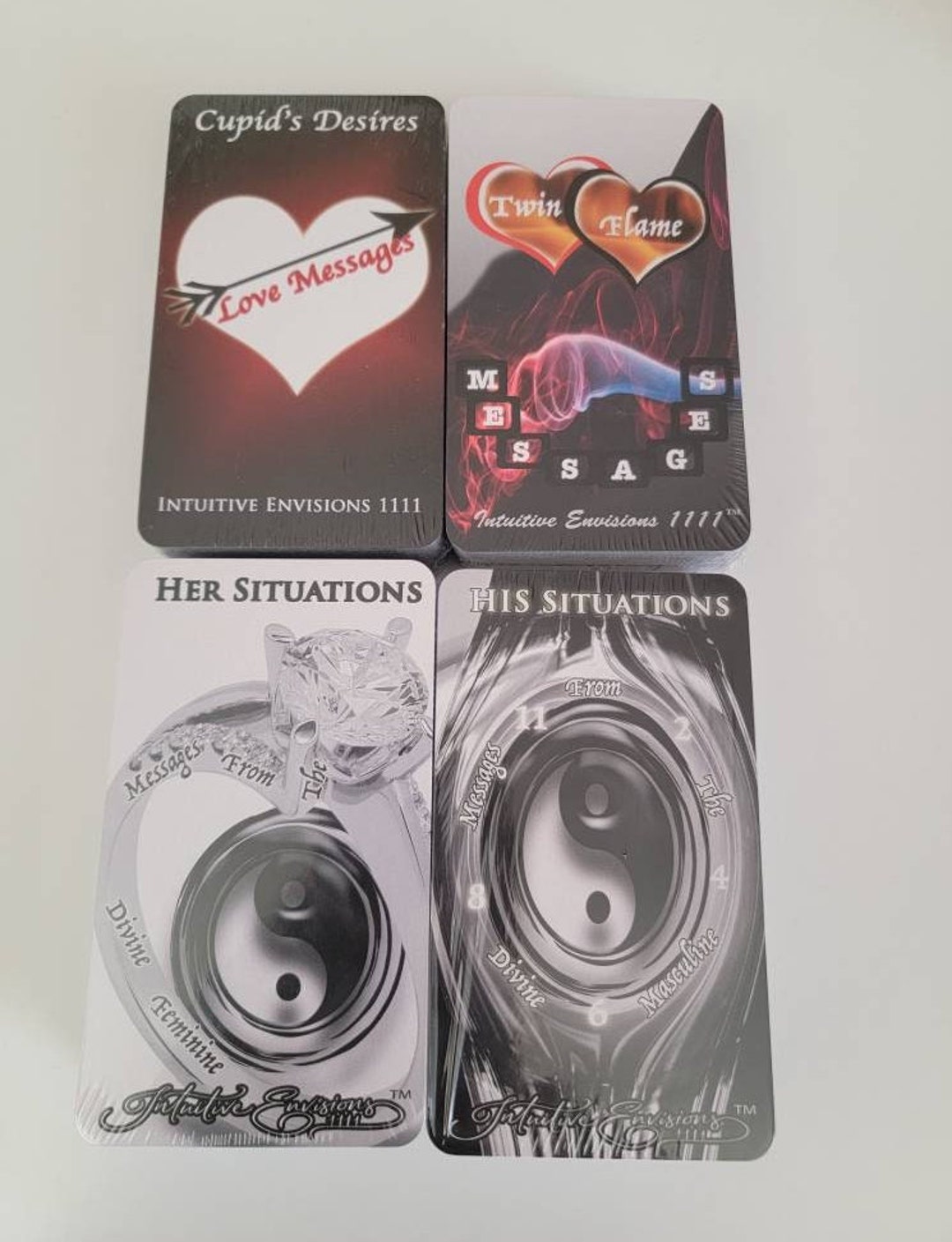 HIS & Her SITUATIONS Oracle Deck BUNDLE of 4 Decks - Cupid's Desires ...
