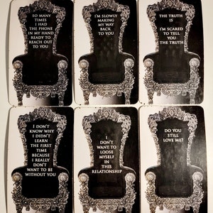 Phone Text Messages From The Divine Masculine 6 Cards - Twin Flames Karmic Soulmate Connections Tarot Reading