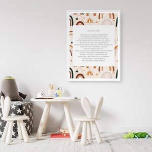 LDS Baptism Towel Poem Digital Print / Instant Download / LDS Primary ...
