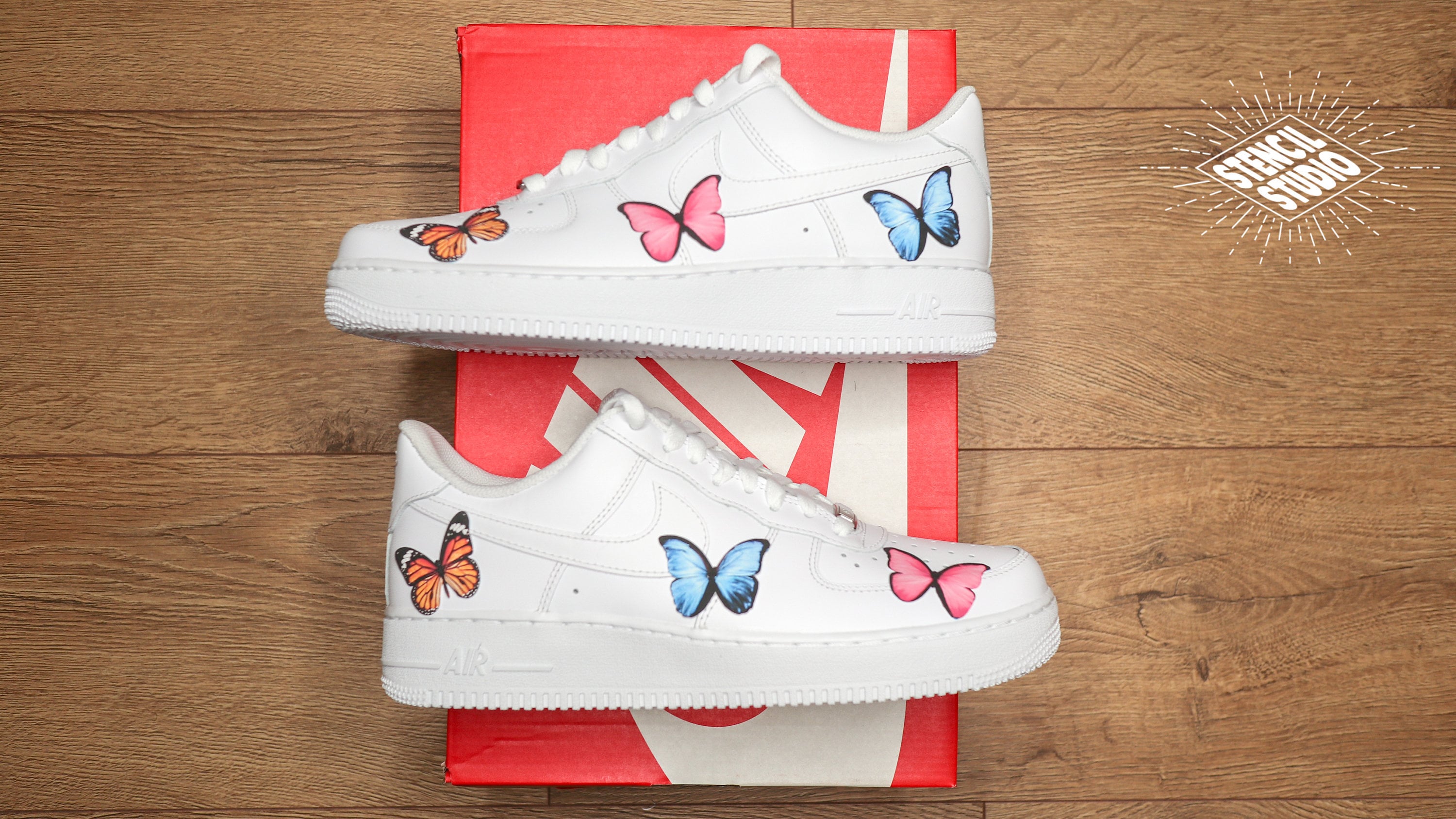 butterfly patch air force 1