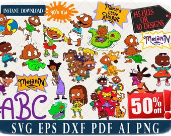 Download Rugrats Logo Svg Etsy