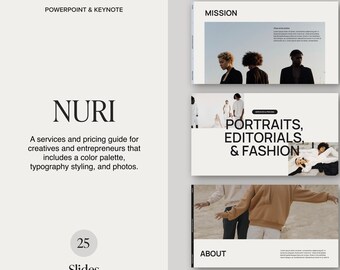 Nuri Services und Preisübersicht | Keynote und Powerpoint-Präsentation | Kreative und Unternehmer