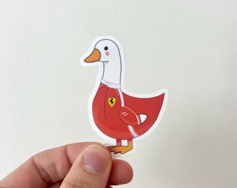 Ferrari F1 Silly Goose sticker | Gerald the Silly Goose