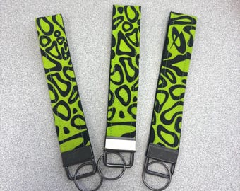 Lando Norris Helmet Inspired Fabric Wristlet | Key Fob Keychain