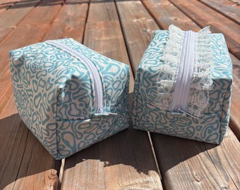 Lando Norris Helmet Inspired Make-up Bag - Riviera Edition | LN4 Blobs | box bag