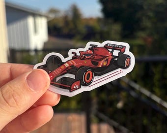 Charles Leclerc Ferrari F1 Car (SF-24) | Sticker