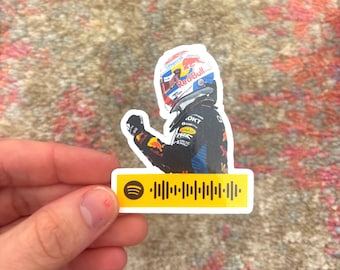 Max Song Scan Sticker | Du-du-du-duu Max Verstappen