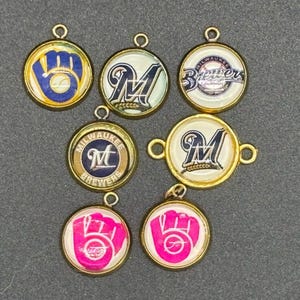 Milwaukee Baseball Charm
