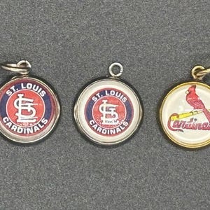 St. Louis baseball charm 10mm