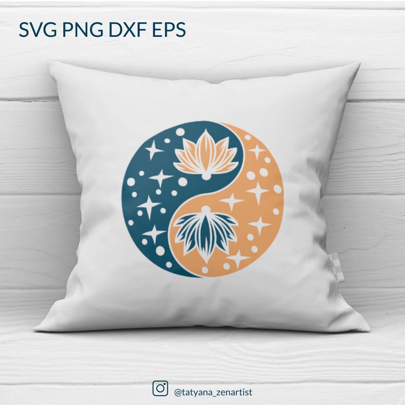 Download Mandala set-Yin Yang symbol-Yoga SVG graphics-Mandala | Etsy