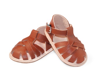 closed toe baby girl sandals